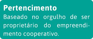 Pertencimento Baseado no orgulho de ser propriet rio do empreendimento cooperativo  