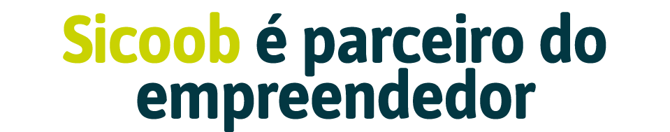 Sicoob   parceiro do empreendedor 