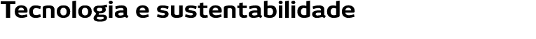 Tecnologia e sustentabilidade 