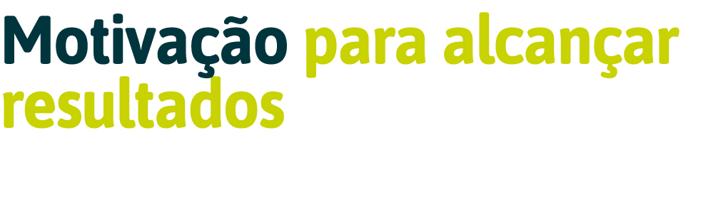 Motiva  o para alcan ar resultados 
