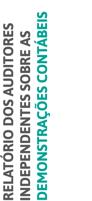 Relatório dos auditores independentes sobre as demonstrações contábeis 