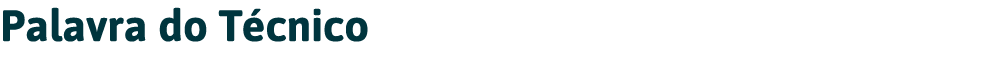Palavra do Técnico