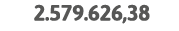  2 579 626,38 