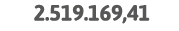 2 519 169,41 