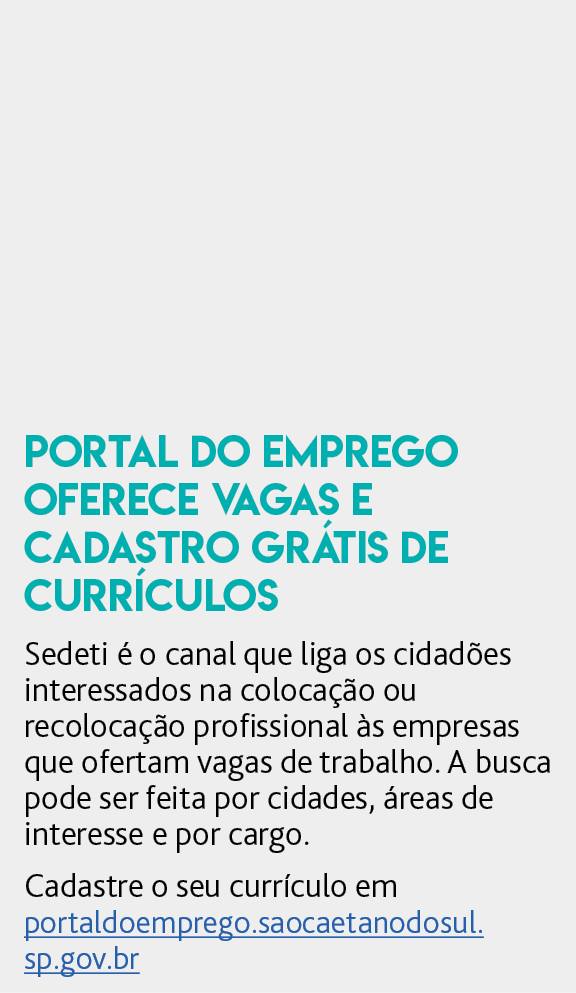 Portal do Emprego oferece vagas e cadastro gr tis de curr culos Sedeti   o canal que liga os cidad es interessados na   